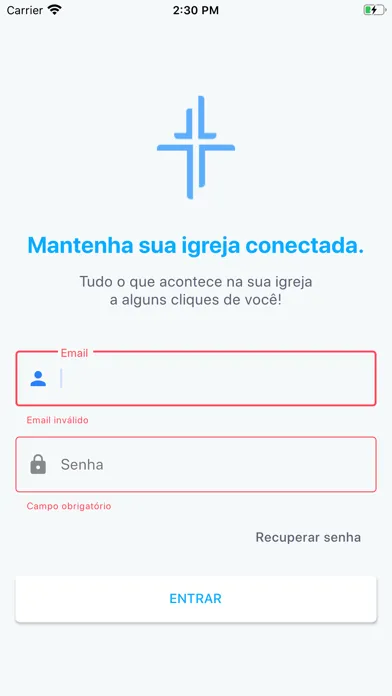 Web Igreja Screenshots